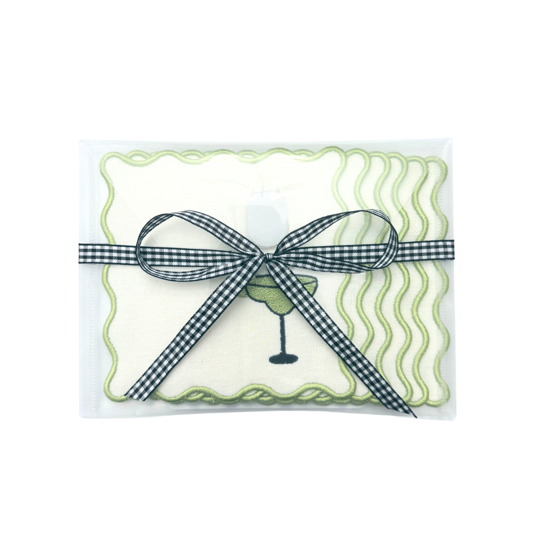 Margarita Linen Cocktail Napkins