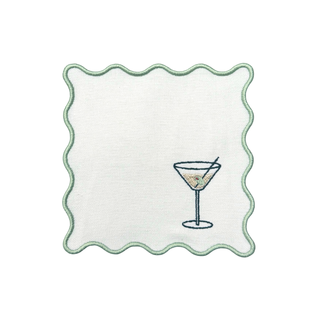 Happy Hour Linen Cocktail Napkin Collection