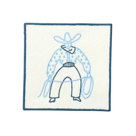 Cowboy Linen Cocktail Napkins