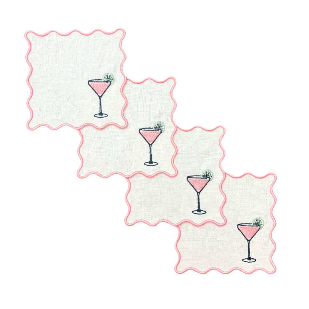 Cosmo Linen Cocktail Napkins