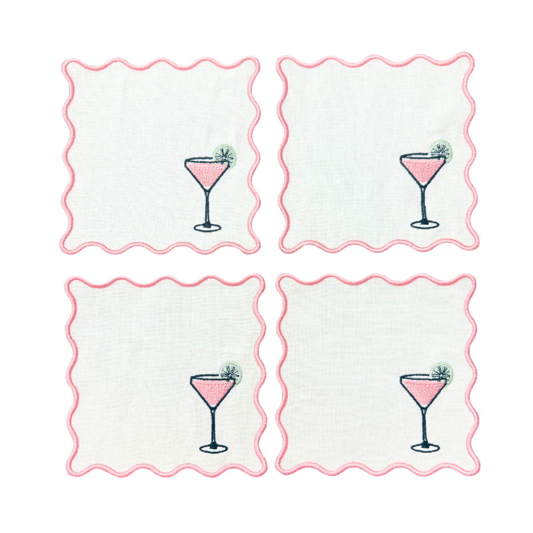 Cosmo Linen Cocktail Napkins