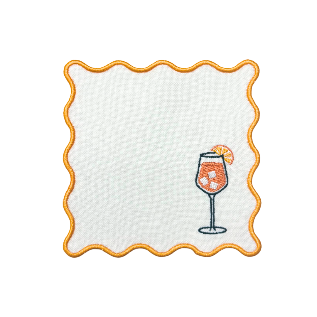 Happy Hour Linen Cocktail Napkin Collection