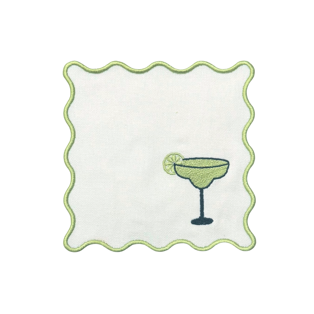 Margarita Linen Cocktail Napkins