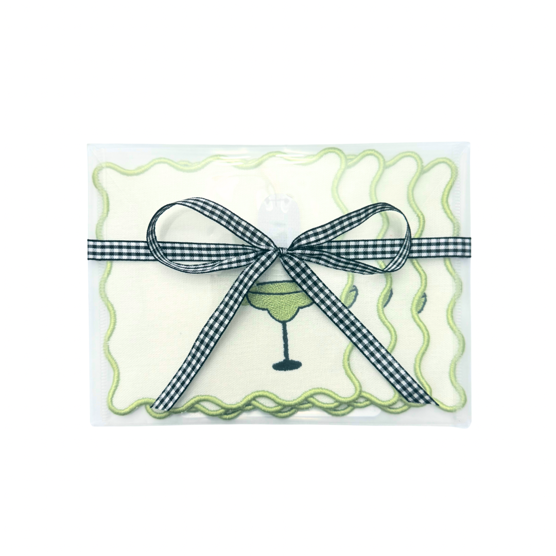 Margarita Linen Cocktail Napkins