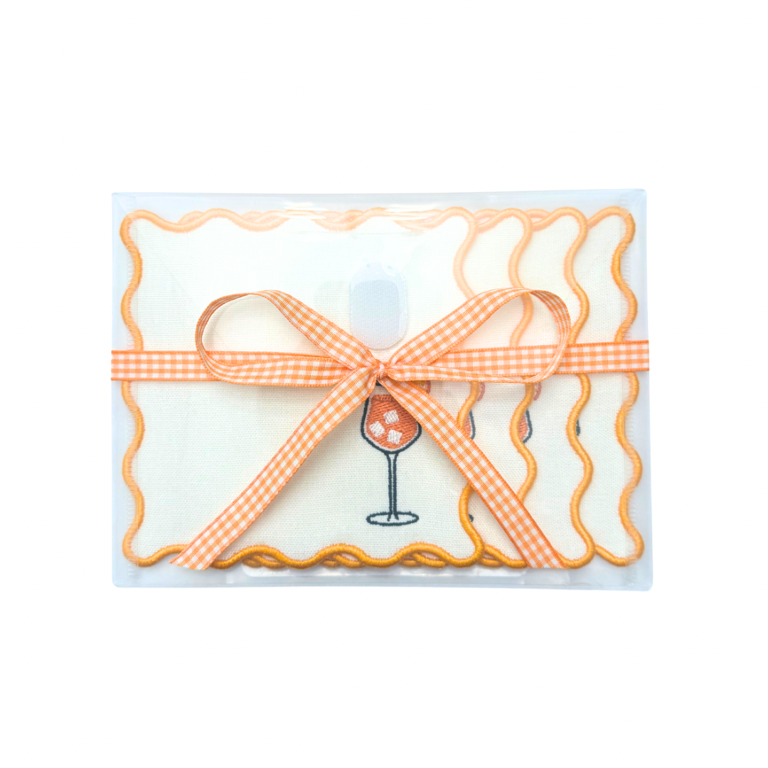 Spritz Linen Cocktail Napkins
