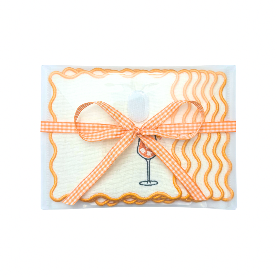 Spritz Linen Cocktail Napkins