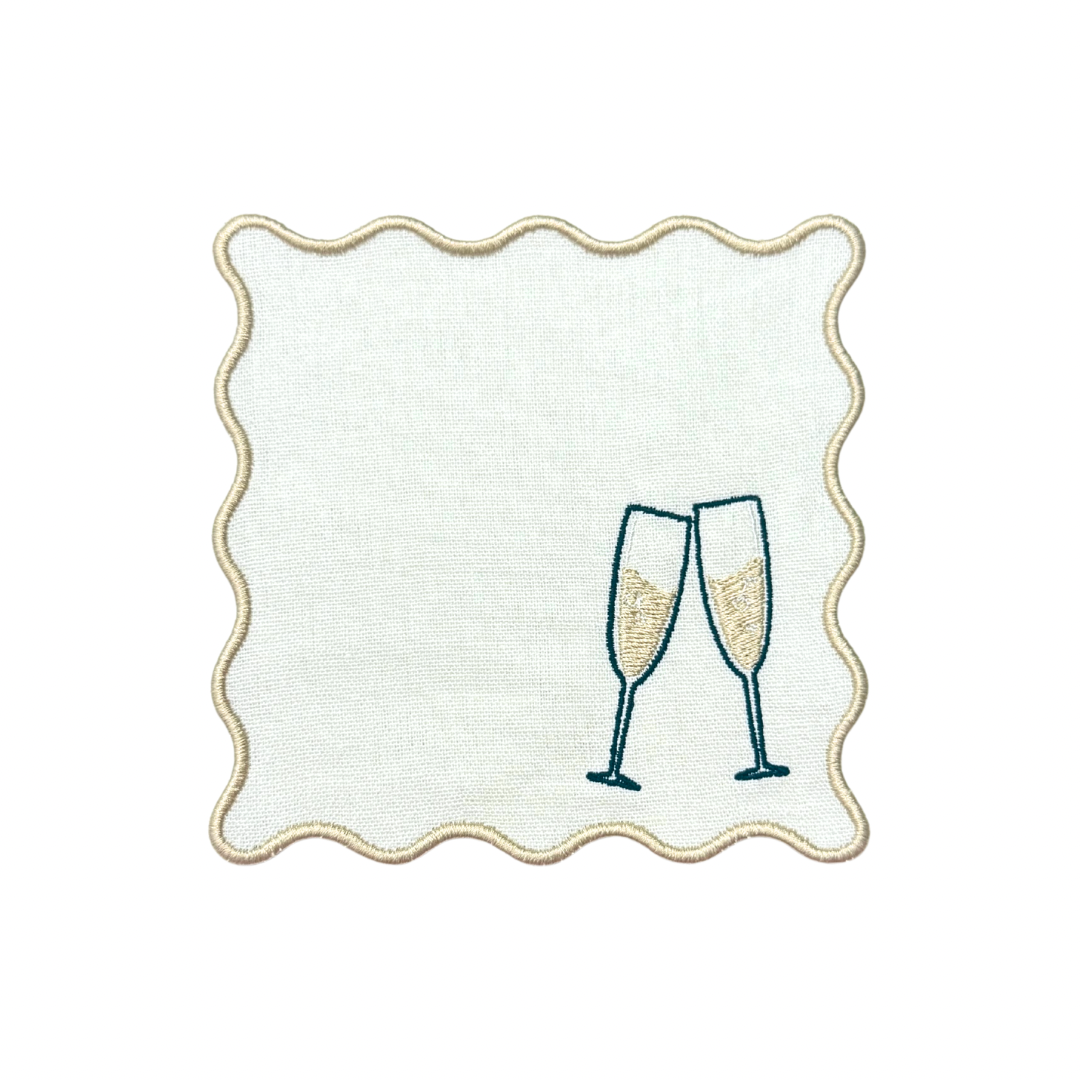 Happy Hour Linen Cocktail Napkin Collection
